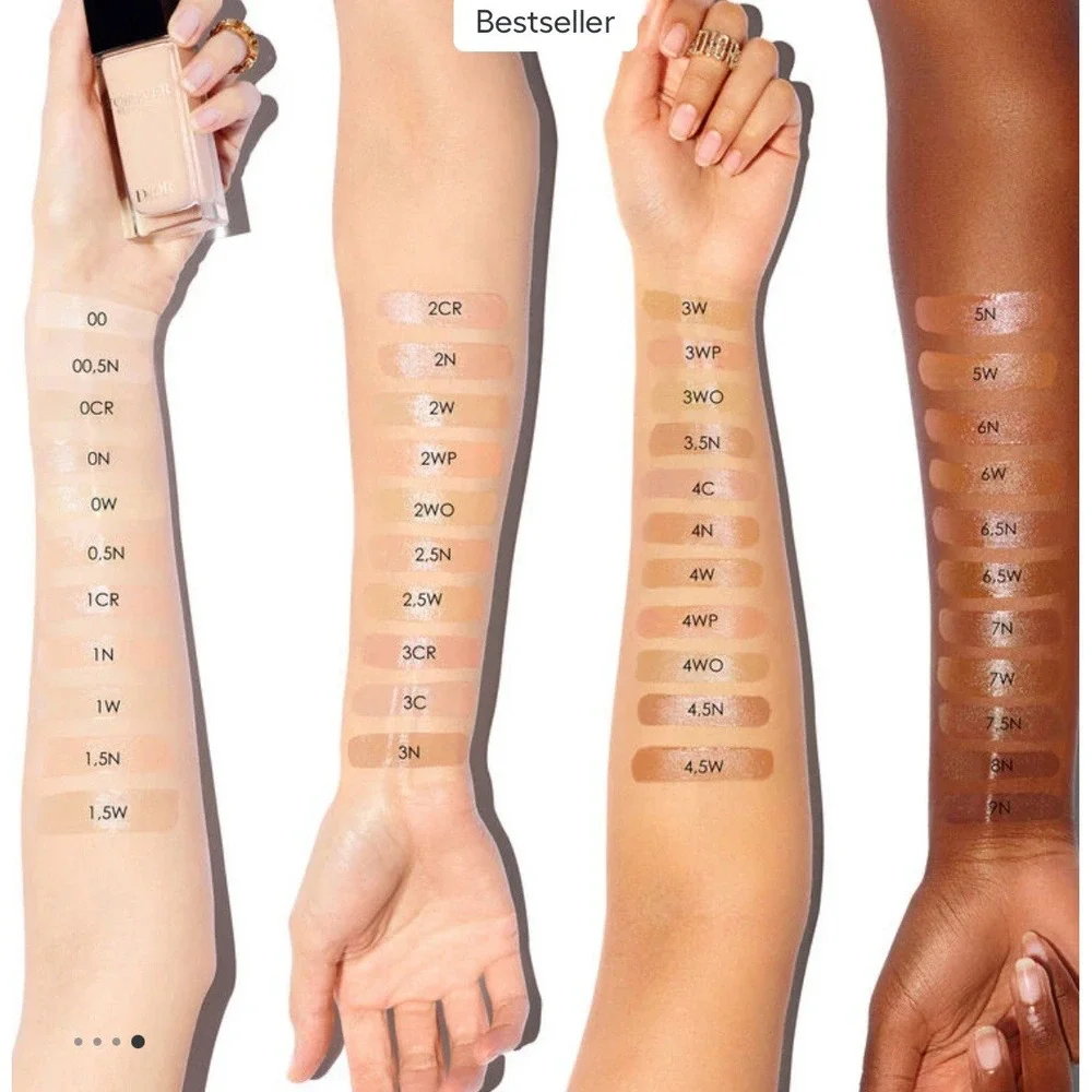 DIOR FOREVER SKIN GLOW 24H WEAR FOUNDATION WARM GLOW 4,5W 0.67 OZ‎